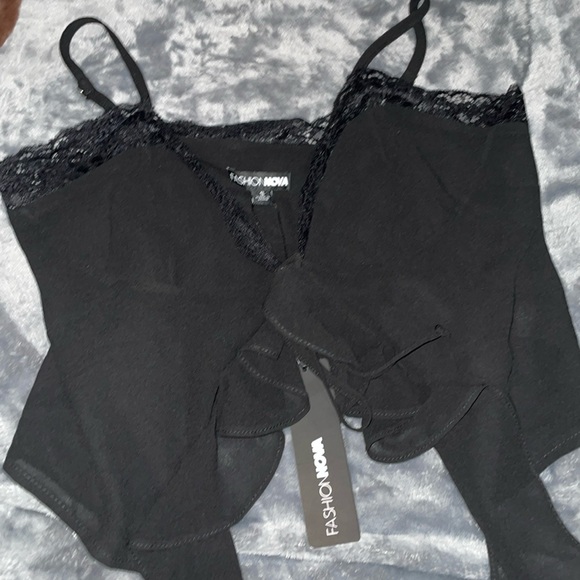 Black fashion nova top - Picture 2 of 5